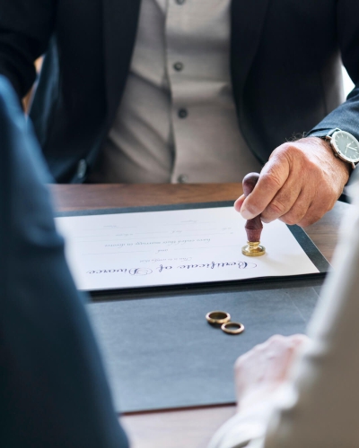 Divórcio/dissolução de união estável